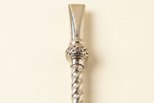 bombilla trenza galloneada