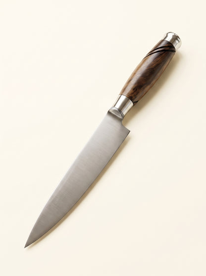 cuchillo cabo torneado